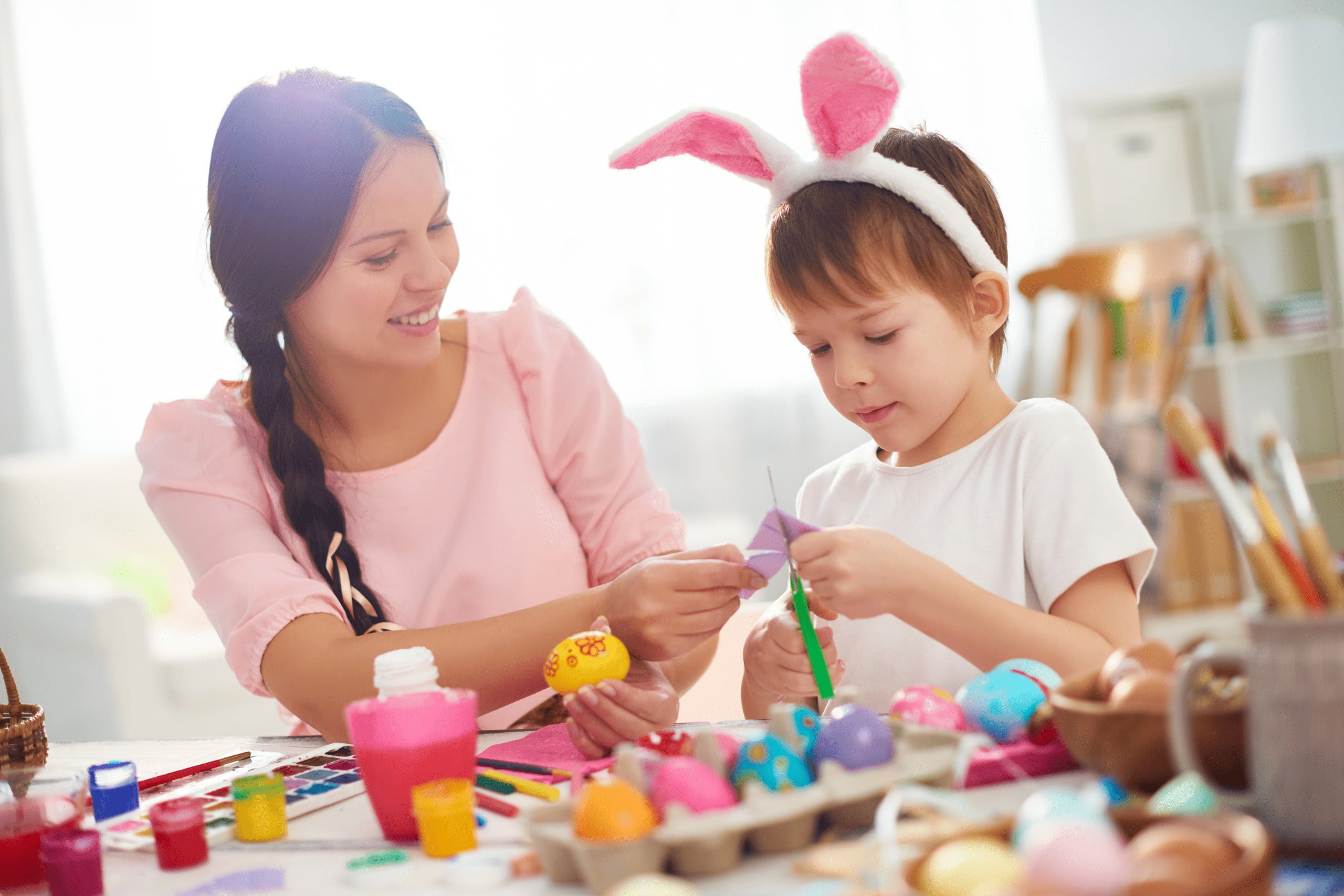 Easy DIY Easter crafts for families in North Carolina